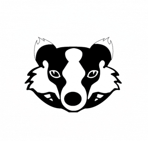 Brockmead's badger logo